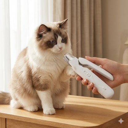 QuickGuard™ – LED Nagelknipper & Grinder