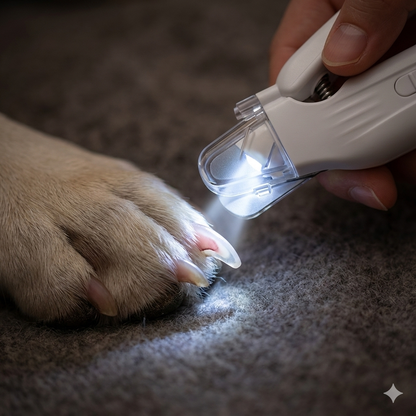QuickGuard™ – LED Nagelknipper & Grinder