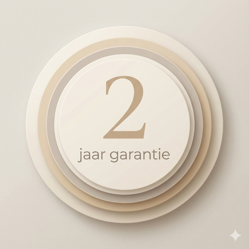 2 jaar garantie