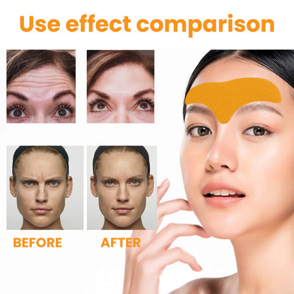 Facial Wrinkle Weakening And Smoothing Patch